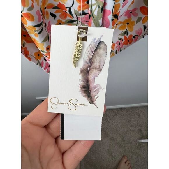 Jessica Simpson Summer Dreaming One-Piece Swimsuit in Sunset Beach Vacation - Picture 5 of 9